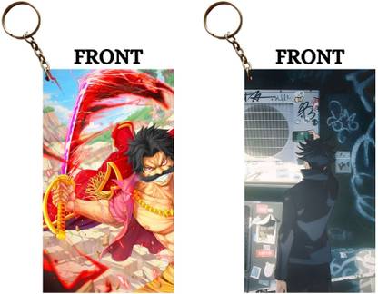 Hariyaali Enterprises LLP ROGER'S SWORD × MEGUMI Unique Style 2 pcs Combo Key Chain