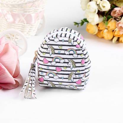 milistore Mini Pocket Bag Keychain – Multicolor (Design May Vary) Key Chain