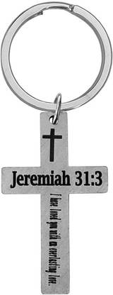 Shiv Jagdamba I Have Loved With An Everlasting Love. (Jaremiah 31:3)LSKShiv220162 Key Chain