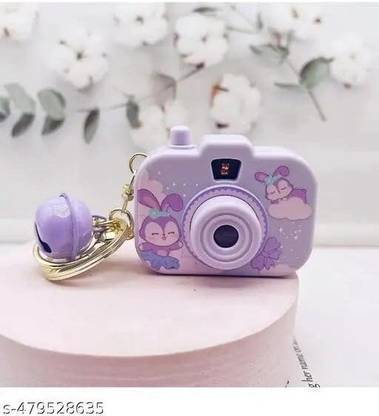 Kumar Handicraft Cute Mini Camera Keychain, Cartoon Design Decorative- For Women & Men Key Chain