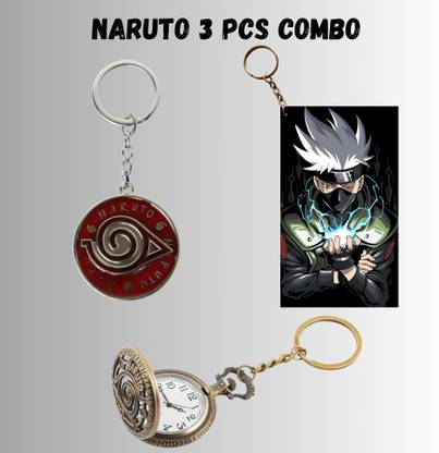 Hariyaali Enterprises LLP Naruto KAKASHI CHIDORI EVERYTHING'S GLOWING Unique Style 3 pcs Combo Key Chain