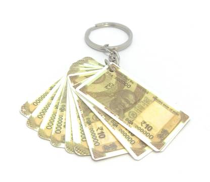 Key Era Indian Currency Note Rupees 10 Das Ki Gaddi Key Chain