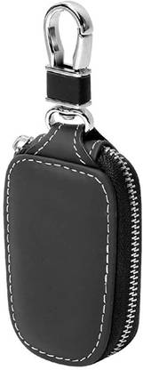 STHIRA Car Key Case Smart Key Holder PU Leather Key Chain Bag Car Smart Keychain Key Chain