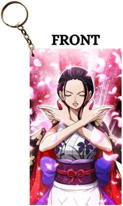 Hariyaali Enterprises LLP One Piece NICO ROBIN USING DEVIL FRUIT POWERS Key Chain