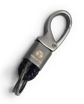 Jdp Novelty Get Any Random Colour of this Zinc Alloy Fob Leather Sturdy Metal tataa Key Chain