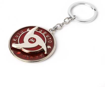 ZYZTA Naruto Anime Revolving Keychain Spinner type revolving keyring(D1), Pack of 1 Key Chain