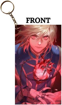 Hariyaali Enterprises LLP Hunter X Hunter KURAPIKA ATTACHED THE CHAINS TO HIS HEART Key Chain