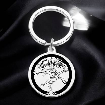 Shiv Jagdamba Religious Shiva dancing in one of the Natya Shastra poses KeychainShivkey2024125 Key Chain