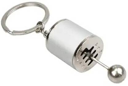 n v p Keychain Gear Shift 6Speed Manual Metal Shift Gearbox Keychain Key Chain
