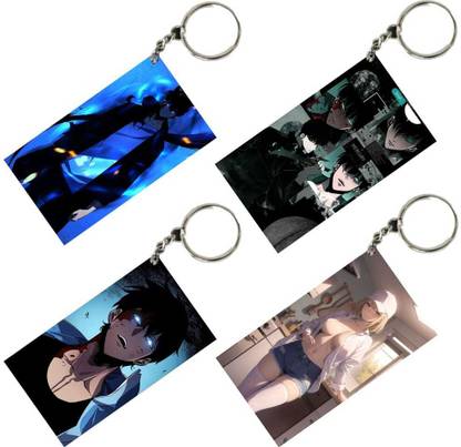 MITTRA Indiacraft SOLO LEVELING Anime Unique Style 4 pcs Combo Key Chain