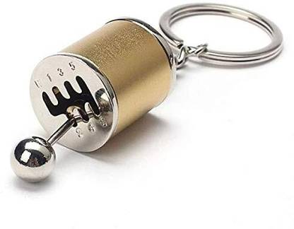 gtrp Gear Transmission Fidget Keychain Creative Auto Part Model Six-Speed 111 Key Chain