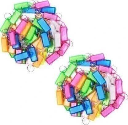 KNB Name ID tag Set of 100 Premium Quality Key Chain