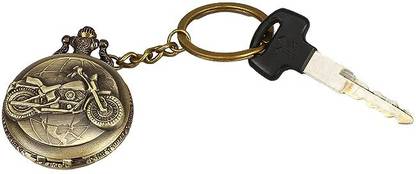 GKM Royal Enfield Pocket watch keychain for RE 350 Key Chain