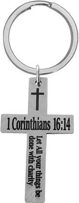 Sullery Let All Your Things Be Done With Charity sulleryLSK22020 Key Chain