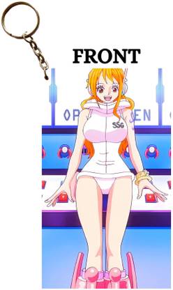 Hariyaali Enterprises LLP One Piece NAMI OUTFIT IN EGGHEAD Key Chain