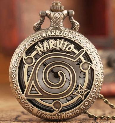 SRG Wintage Naruto Pocket Watch Keychain Key Chain