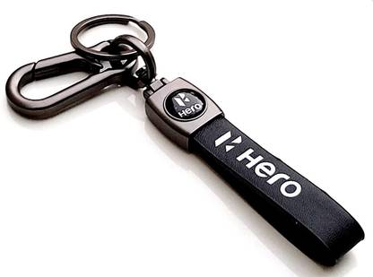 SRG LEATHER KEYCHAINS AND KEYRINGS COMPATIBLE WITH CAR AND BIKE_KC Key Chain
