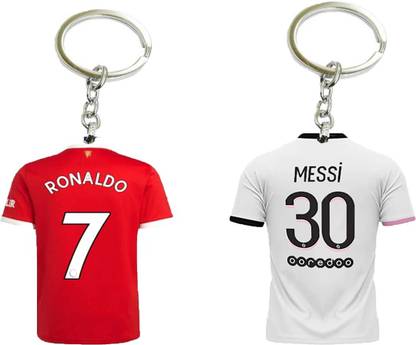 jocker Ronaldo manchester football jersey Key Chain