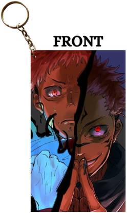 Hariyaali Enterprises LLP Jujutsu Kaisen SUKUNA AND ITADORI HUMAN DEMON COMBO Anime Key Chain
