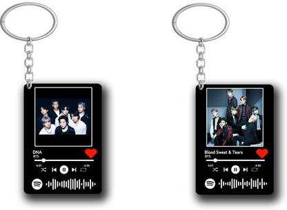 Photolab BTS Keychain combo Pack with song Key Chain