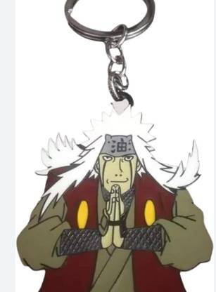 JAINSON MARTIN Anime Character Naruto Jiraiiya Metal Keychain Key Chain