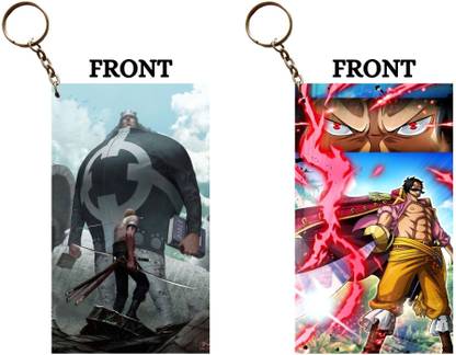 Hariyaali Enterprises LLP ZORO VS KUMA X ROGER THE LEGEND Unique Style 2 pcs Combo Key Chain
