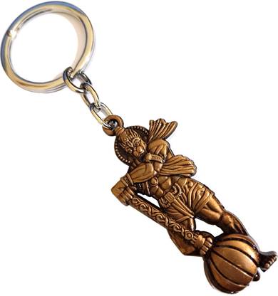 MISMIL Hindu Lord Bajrangbali Hanuman idol Monkey God of Devotion Key Chain