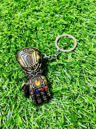 GKM Avengers Thanos Hand heavy metal keychain for boys & Girls Key Chain