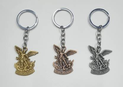 BLESSINGS Set Of 3 Saint Michael's Key Chain