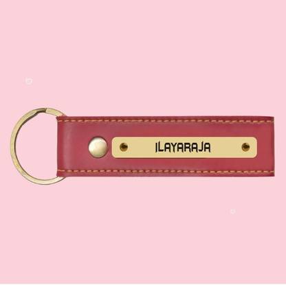 SY Gifts Wred Ilayaraja Vegan Leater keychain Key Chain
