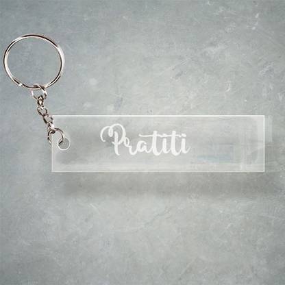 SY Gifts Pratiti T Name Keychain F1 4514 Key Chain