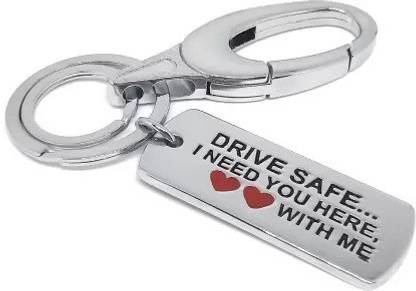 Virom Drive Safe Bike Car Key Ring Birthday Gift For Boys Friend Husband Key Chain