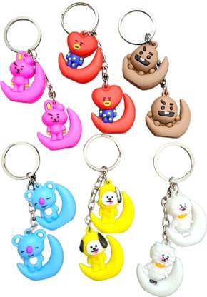 Z-Plus Pack of 2 BTS Keychain Key Chain
