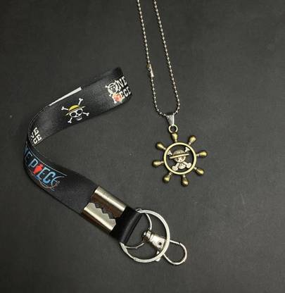 sky enterprises Design Keychain with Loop and Hook Key Chain (Black) Key Chain