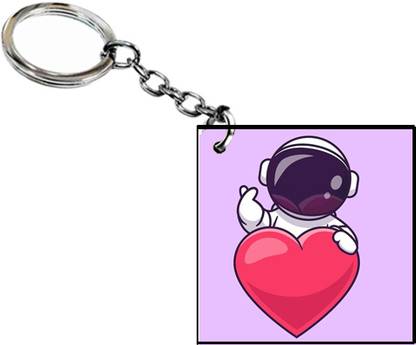 Shubham designer gallery Astronaut square key chain 185 - 01 Key Chain