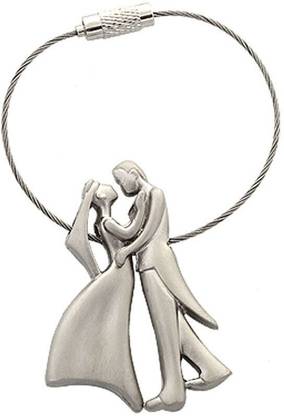 seasons Romantic Happiness Couple Silver Key ring, couple key chain Key Chain