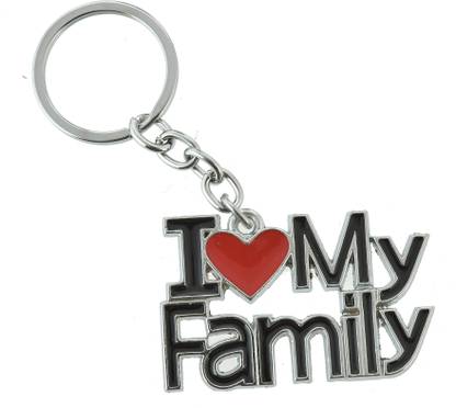 PRIDE STORE I Love MY FAMILY Keychain Key Chain