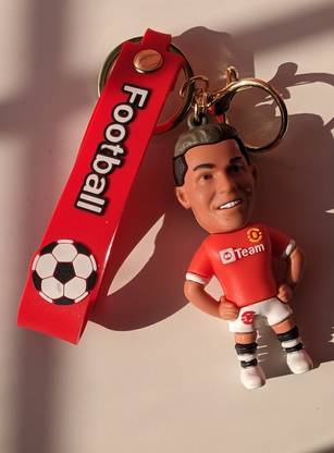 Ganesh Santosh Pardeshi Ronaldo Footballer Keychain | Football Icon Memorabilia | Sports Fan Gift | Key Chain