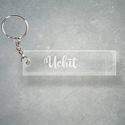SY Gifts Uchit T Name Keychain F1 5588 Key Chain