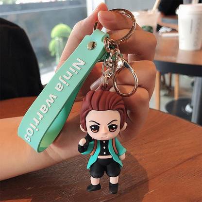 GKM Demon Slayer Blade Tanjiro Kamado Keychains, Backpack Keychain Key Chain