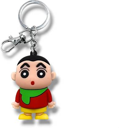 Sbb Novelty 3D Sinchan Cartoon Silicon Rubber Keychain. Sinchan Cartoon Key Chain
