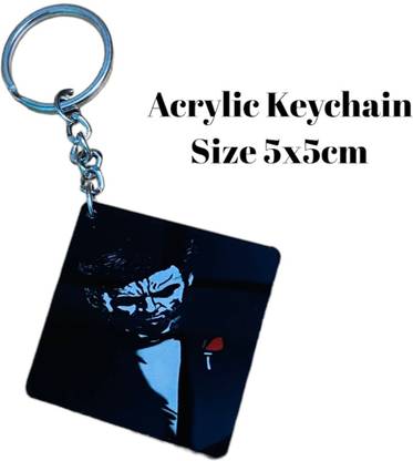 Picture Affairs Production Joker Photo Printed Acrylic Keychain Keyring size 3x5cm Key Chain