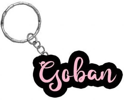 SY Gifts BPK Goban Name Keychain Key Chain