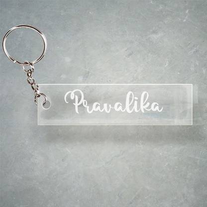 SY Gifts Pravalika T Name Keychain F1 9000 Key Chain