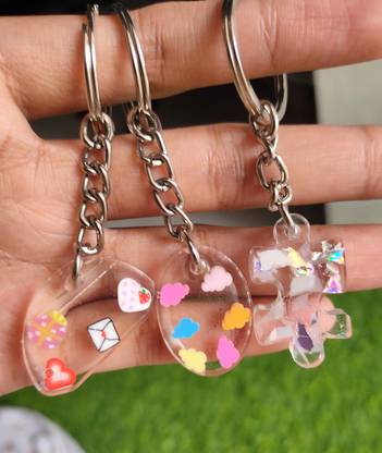 sreearts set of 3 design keychains Key Chain