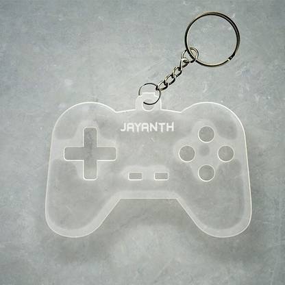 SY Gifts Gamer Design With Jayanth Name Key Chain