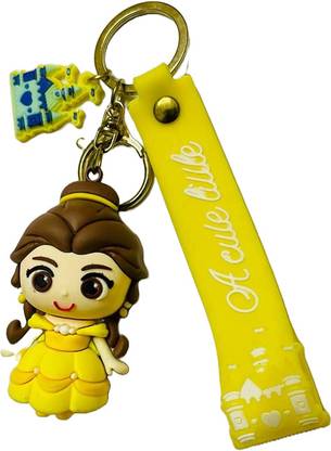 GKM Cute Little Princess Frozen high quality 3D keychain Key Chain