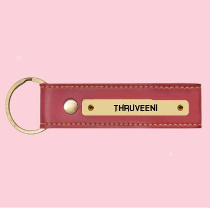 SY Gifts Wred Thruveeni Vegan Leater keychain Key Chain