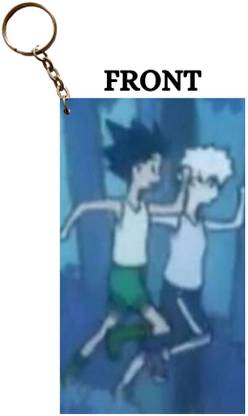 Hariyaali Enterprises LLP Hunter X Hunter GON KILLUA OLD ANIMATION Key Chain