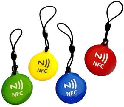linqs NTAG216 888 Bytes Memory Epoxy NFC Tags Keychain Smart Tag Key Chain